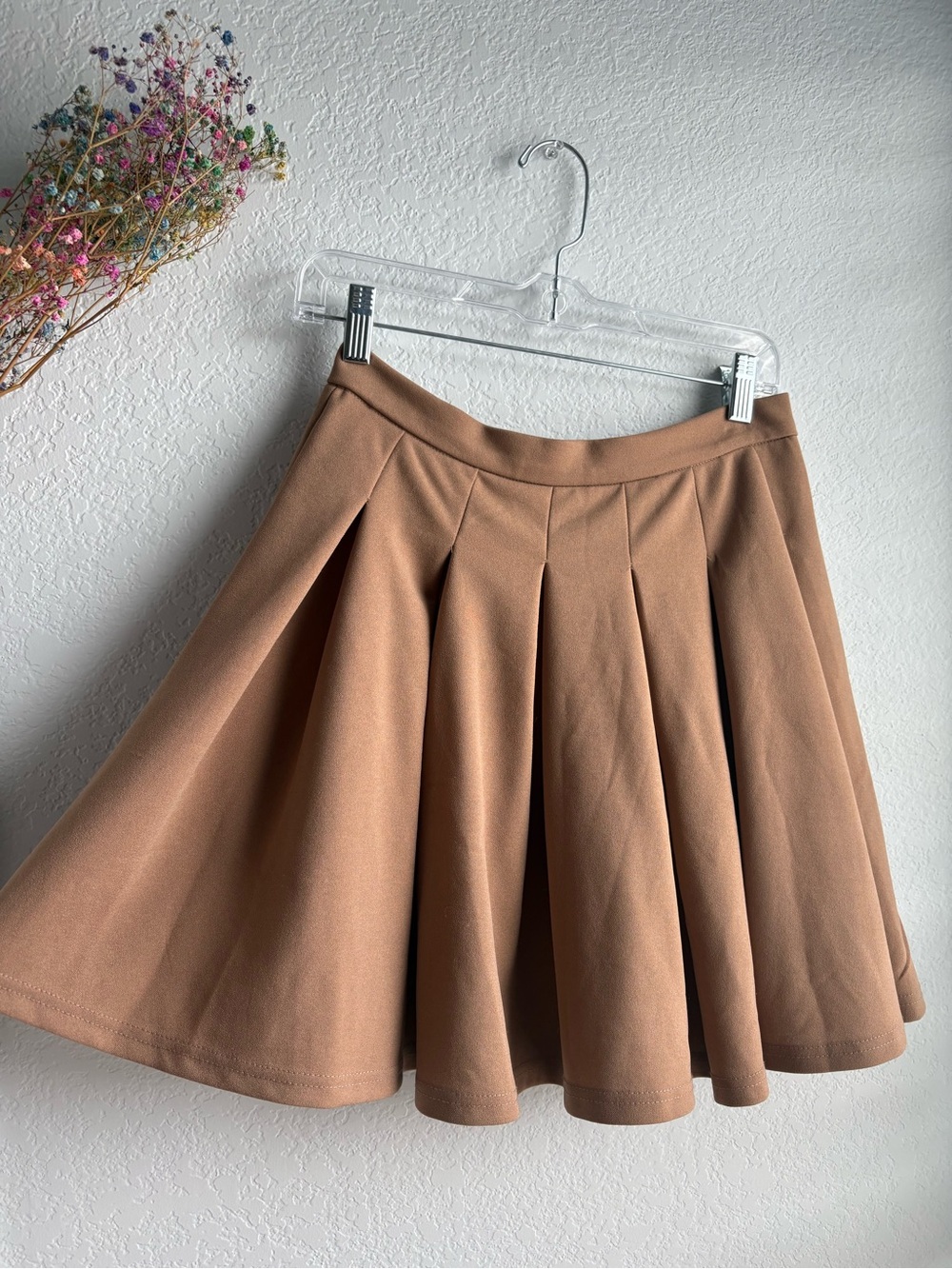 Dark Academia Pleated Skirt